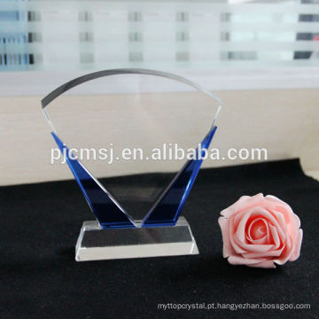 placa de cristal, bloco de vidro em branco, moldura, impressão em 3D lembranças de presente de casamento